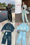 Women Casual Denim Co-Ord Sets